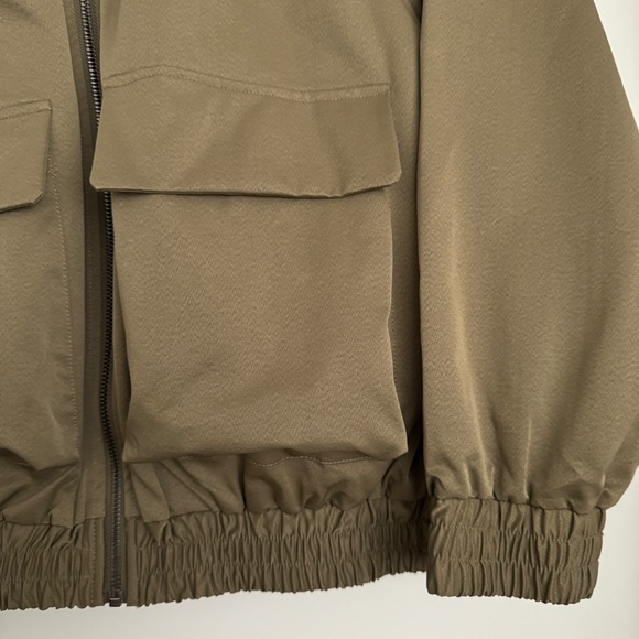 Pilcro Ruched Collar Jacket Sz S - Picture 3 of 7